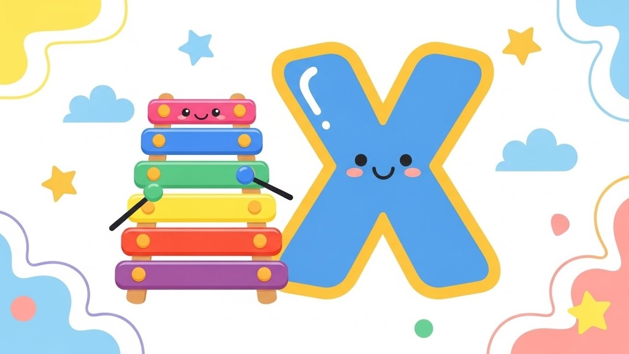 Letter X Phonics Song for Kids | Learn X Sound | ABC Phonics | Phonics ...
