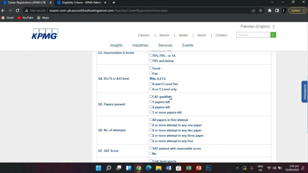 How To Fill The KPMG Induction Form Guidance By Bilal Hussain how-to-fill-the-kpmg-induction-form-guidance-by-bilal-hussain