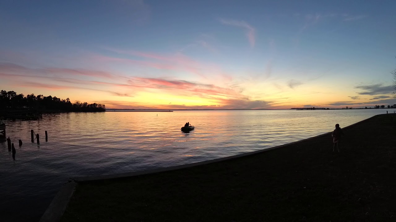 Sunset at Lake Livingston State Park, TX YouTube