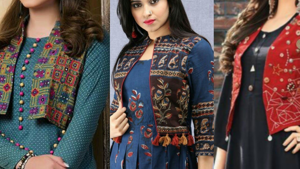 2020 Latest jacket kurti design | summer special cotton jacket kurti ...