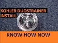 Install a Kohler Duostrainer Kitchen Sink Strainer