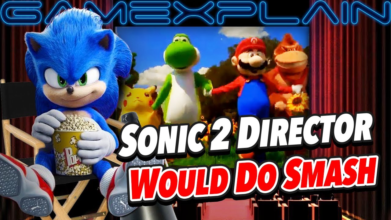 Sonic the Hedgehog 2 Director Wants to Make a Smash Bros. Movie!