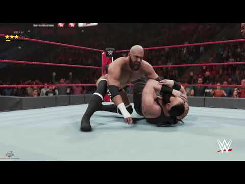 Braun Strowman vs Triple H on Raw | WWE 2K19 XBOX Series X Gameplay