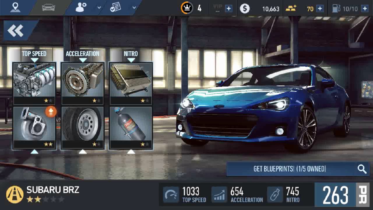 Nfs 2015 subaru brz настройка