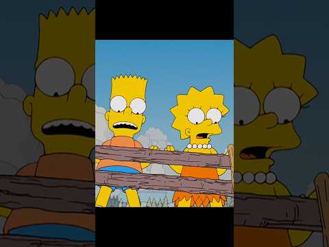 Барт Сбросил Мартина😨 | Симпсоны | #simpsons #симпсоны#сериал#мультик
