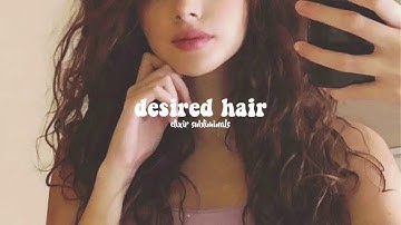 ⋆DESIRED HAIR (unisex!)⋆ subliminal