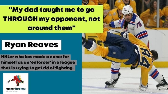 What Dad and Professional Hockey Player Ryan Reaves Teaches His Kids About  Hard Work