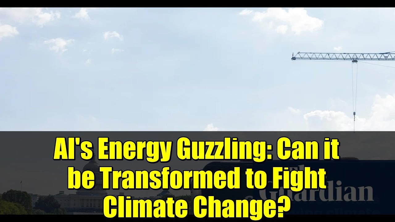AI's Energy Guzzling: Can it be Transformed to Fight Climate Change?