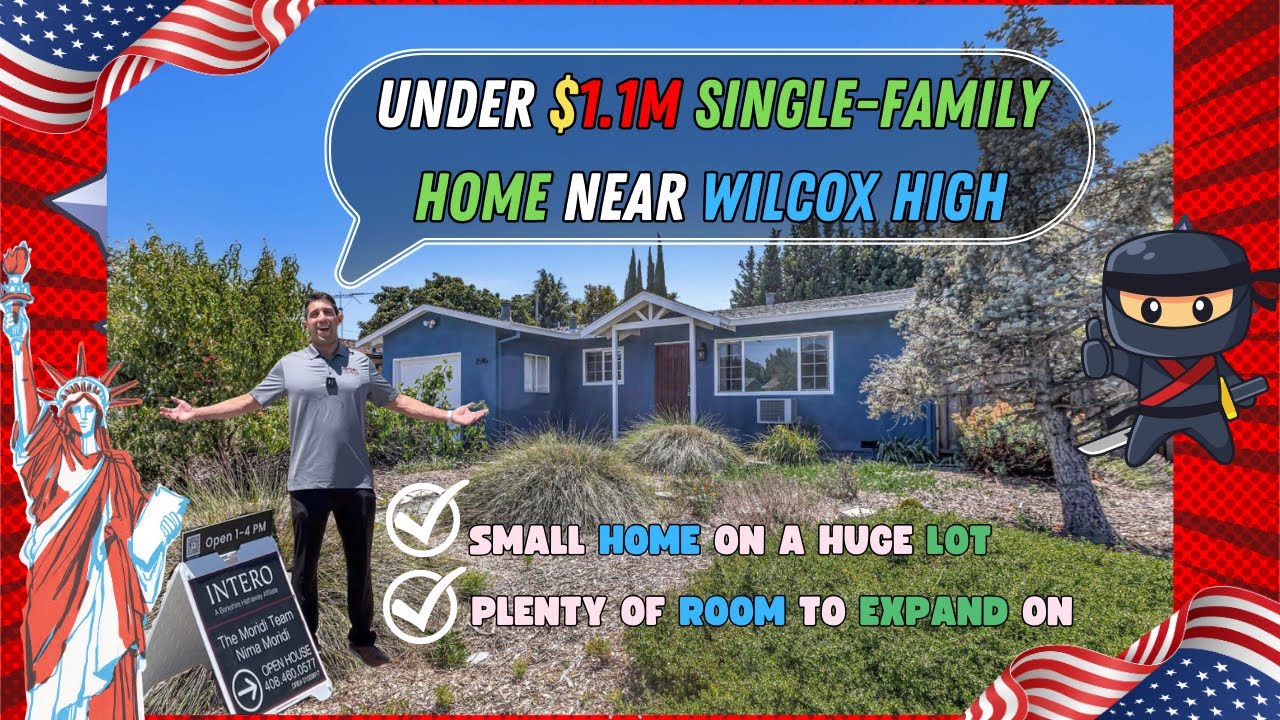 What Type of Home Can You Get For Under $1.1M in Santa Clara, CA (July, 2023)?