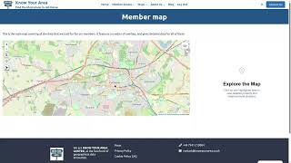 Know Your Area Member Map Tutorial | How to Navigate the Interactive Map & Find Local Insights