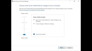 How to turn off User Account Control (UAC) - Windows 10