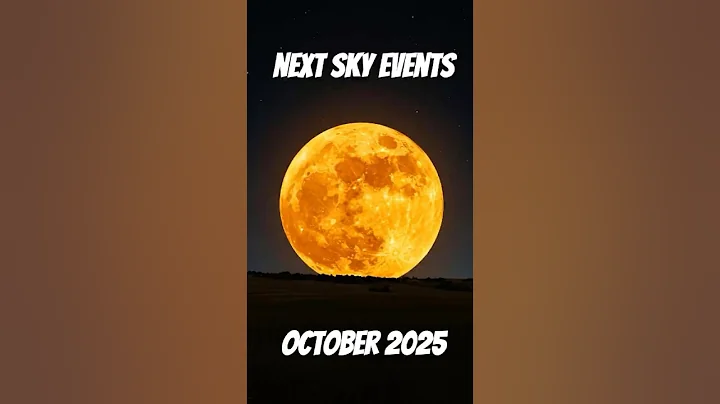 Astronomical Events of October 2025 ✨ Supermoon, Meteor Showers & 2 Comets!  #space #universe
