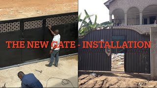 Building In Ghana: New Gate Installation -The Cost & The Automation Specifications |Very Informative