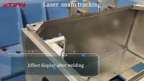 Installation of ATINY Weld Seam Tracking on Yaskawa Robot for  Welding of Electrical Cabinets