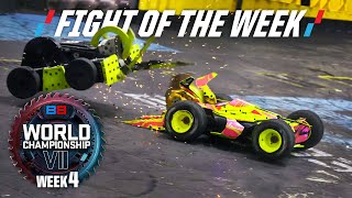 Battlebots Fight Of The Week: Hypershock Vs. Whiplash - From World Championship Vii