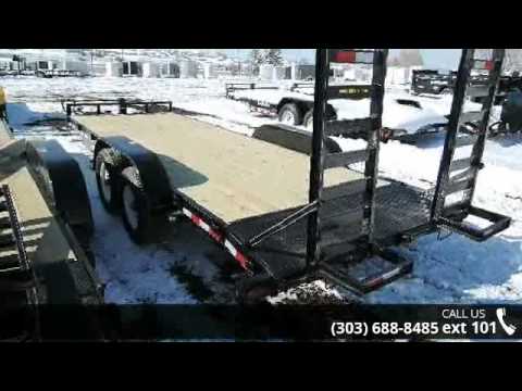 hi precision 2015 H&H 8.5x20 Flatbed / Car Hauler - Colorado Trailers...