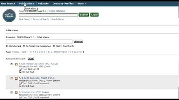 Finding Specific Journals in EBSCO
