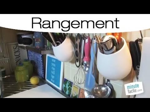 Idées pour bien ranger sa cuisine youtube De idées Petite cuisine armoires