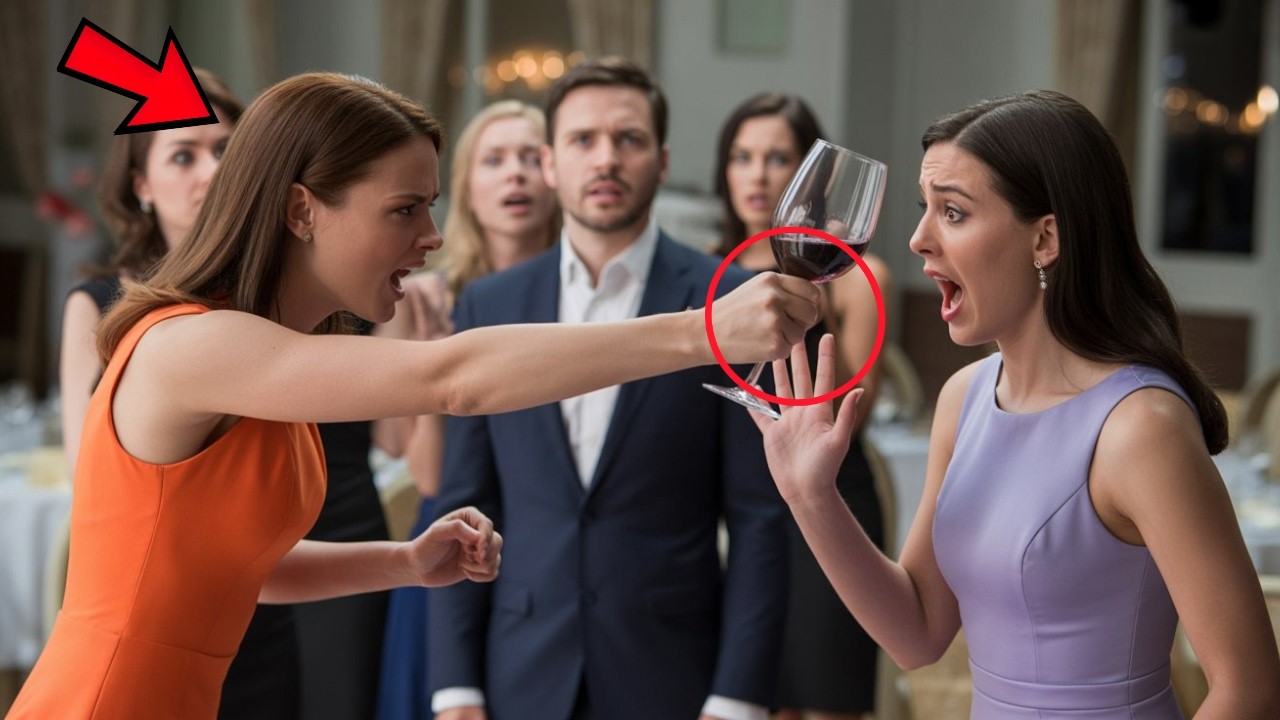 Mistress Spilled Wine On Wife’s Gown — Seconds Later Security Dragged Her Out Of The Gala