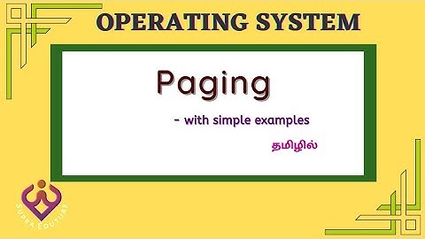 Paging -Operating System