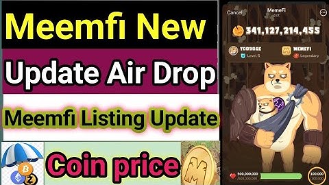 Meemfi New Update | Change Listing Date | Air Drop | Coin Price | Meemfi Confram Update