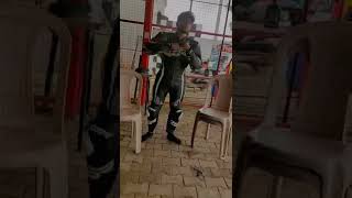 The Struggle To Wear The Safety Racing Suit