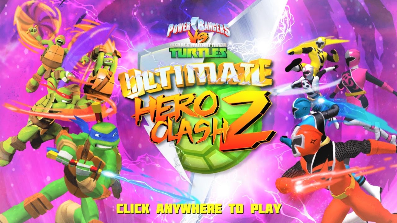 Sieu Nhan Game Play | 5 Anh Em Siêu Nhân Đấu Với Ninja Rùa Và Quái Vật |  Game Ultimate Hero Clash 2 - Youtube