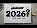 Mind Mapping My 2026 Planner Plans 