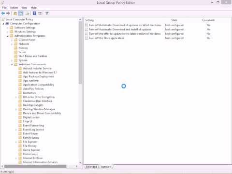 Windows 8.1: Disable the Store App