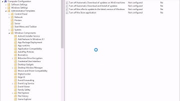 Windows 8.1: Disable the Store App
