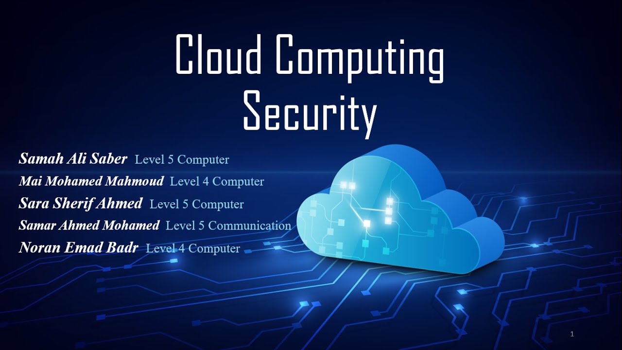 Cloud Computing Security - YouTube