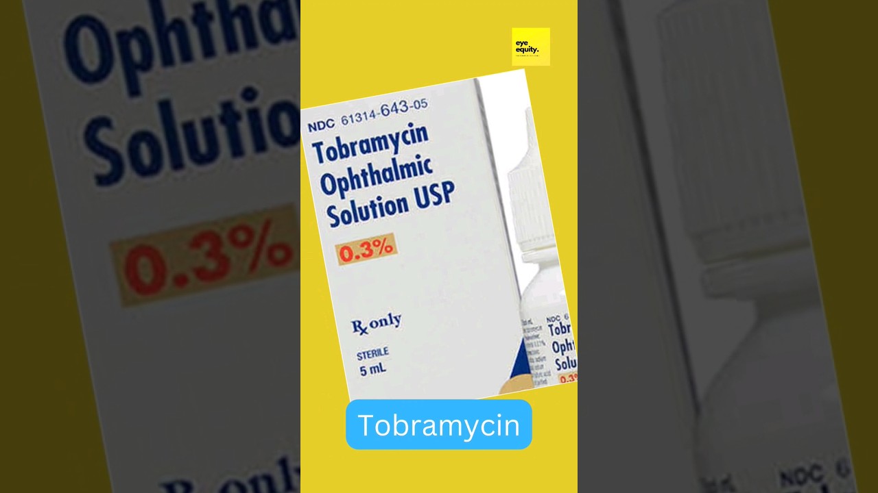 Tobramycin eye drops #eye #health #shorts