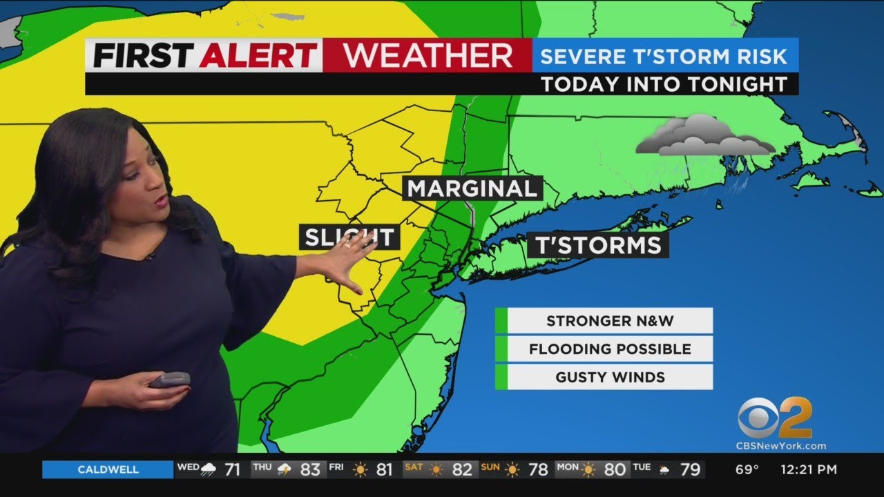 First Alert Weather: Tracking storms this afternoon - YouTube