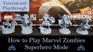 How to Play Marvel Zombies Superhero Mode with Playthrough
