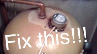 HOW TO FIX  YOUR  IMMERSION HEATER PLUMBING TIP!!!!