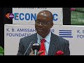 Former governor of nigerias central bank prof chukwuma soludo speaks on africas economy