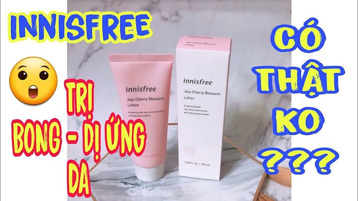 Kem dưỡng ẩm innisfree olive review