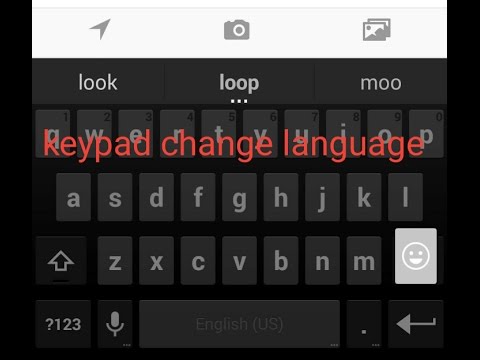 Problem changing language on Samsung galaxy s8 keyboard