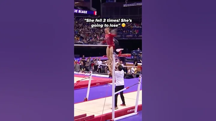 Rest of the routine must have been perfect😂 #gymnastics #exhibition #sports #funny #simonebiles