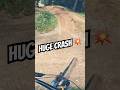 HUGE CRASH 🤯💥 #YouTube #short #vlog #willingen #crash #fail #pain #bikepark #freeride #downhill