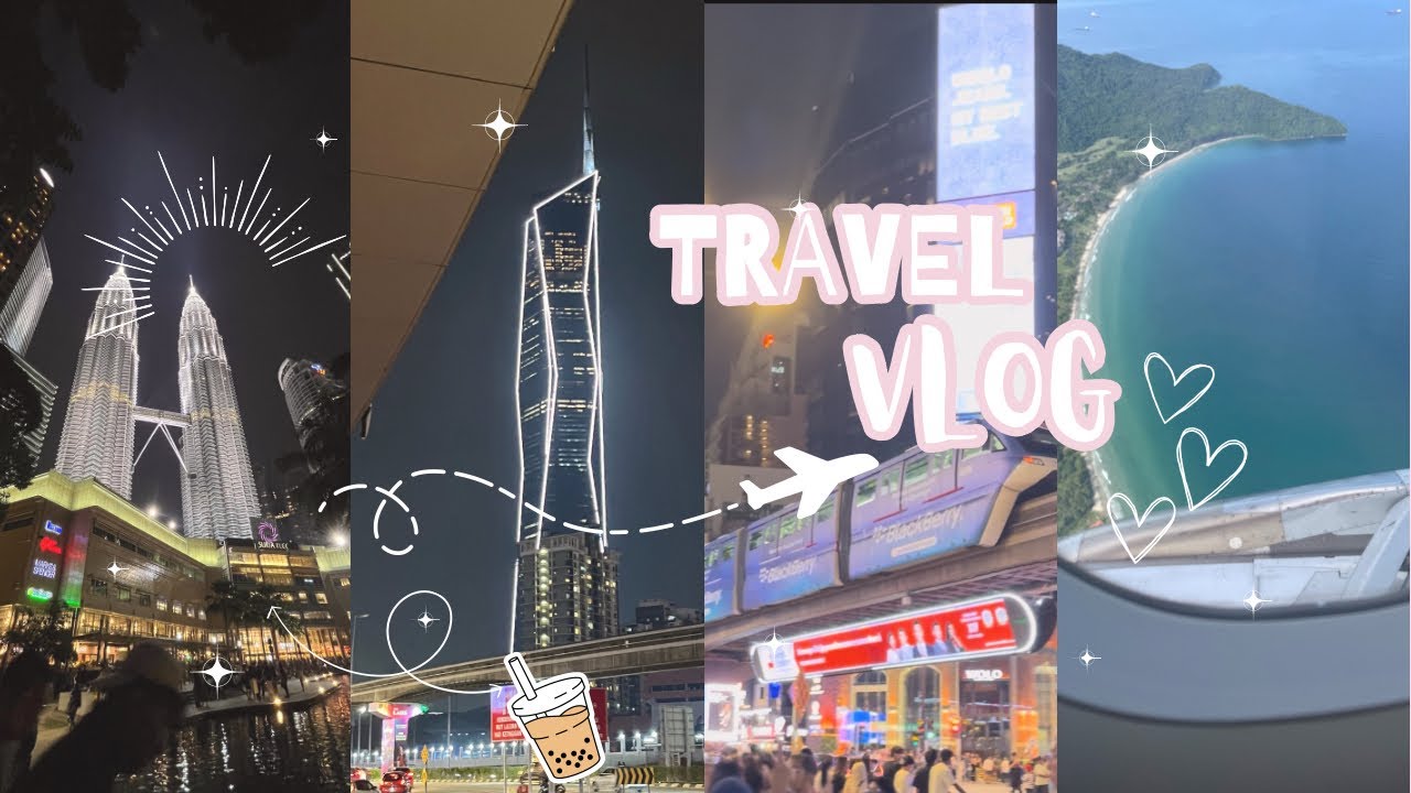 TRAVEL VLOG: Kuala Lumpur Aesthetic Vlog 🌆 | Cooking + Shopping + Exploring 🛍️✨