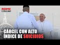 Francisco visita una cárcel con un alto índice de suicidios: “Vuestra existencia es importante”