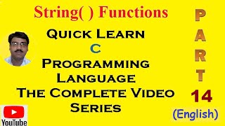 C Programming Language Part 14 | Strings  in C Programming | Pointer and String in C | Premn Arya