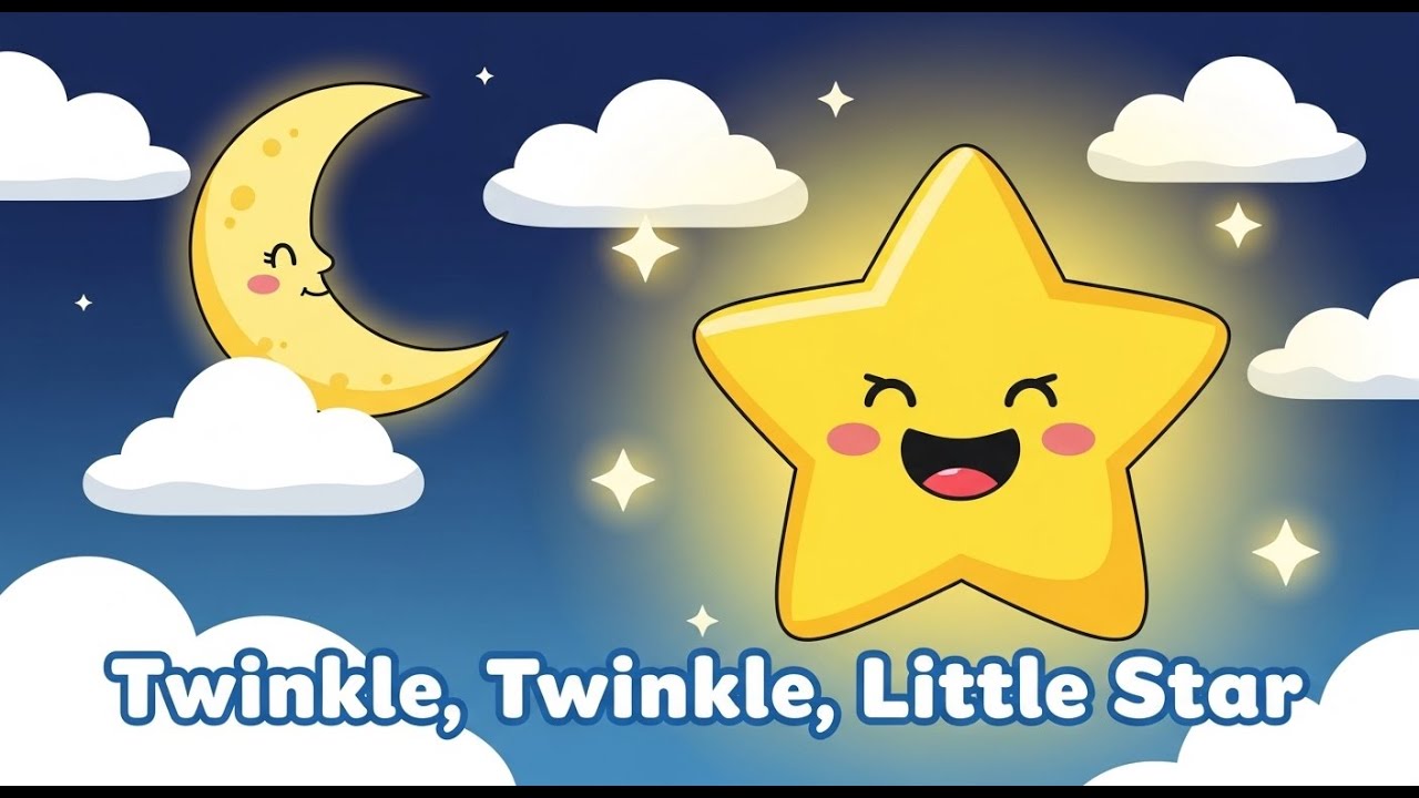Twinkle Twinkle Little Star | Twinkle Twinkle Nursery Rhyme | Twinkle Twinkle Kids Song 