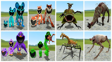 ZOOCHOSIS MUTATED ANIMALS VS FORGOTTEN SMILING CRITTERS In Garry