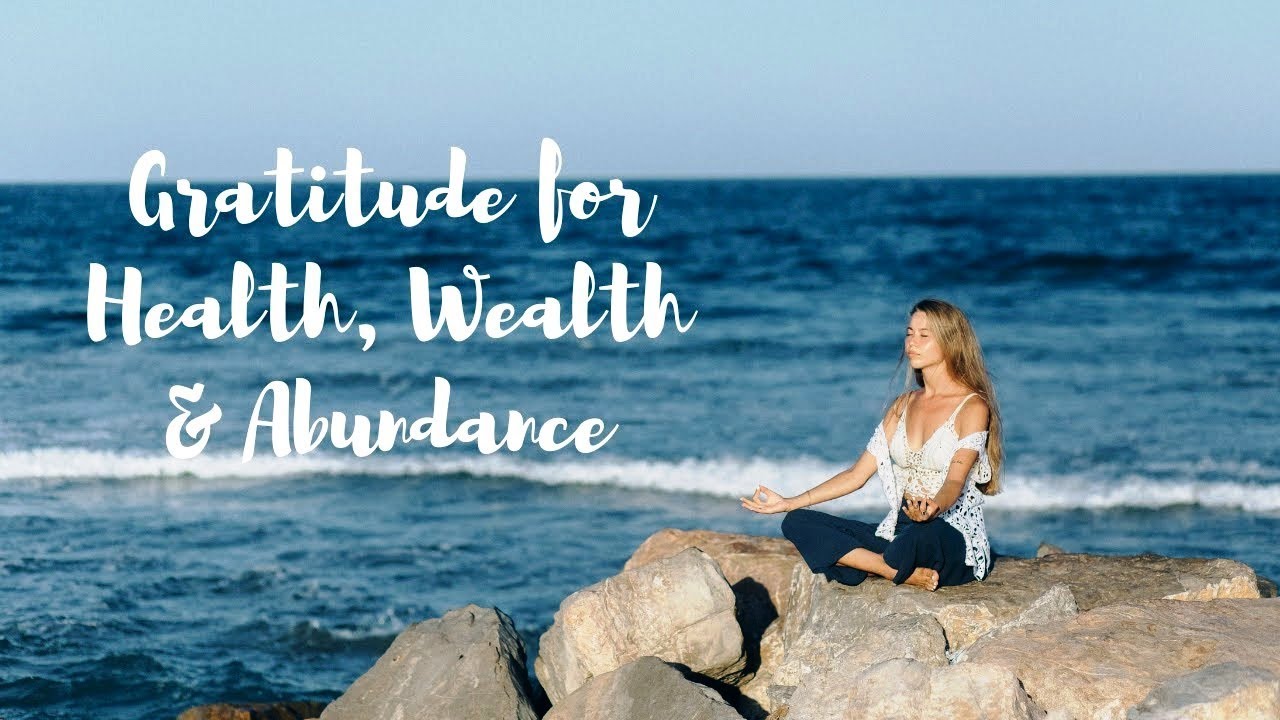 I AM AFFIRMATIONS Gratitude for Wealth, Health & Abundance Positive ...