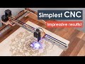 How i built the simplest cnc machine with minimum parts possible  diy laser engraver