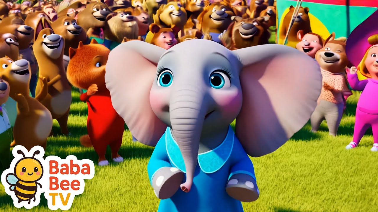 Ellie the Elephant’s Balloon Ride 🎈  Fun Kids Song & Nursery Rhyme  Bababee Rhymes