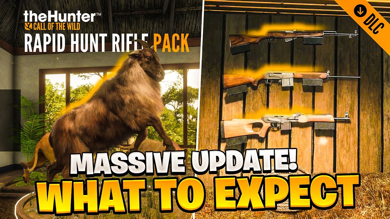 Rapid Hunt Rifle Pack in Call of the wild! What to expect… - YouTube