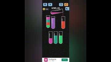 #Water Color Sort #Level 40
